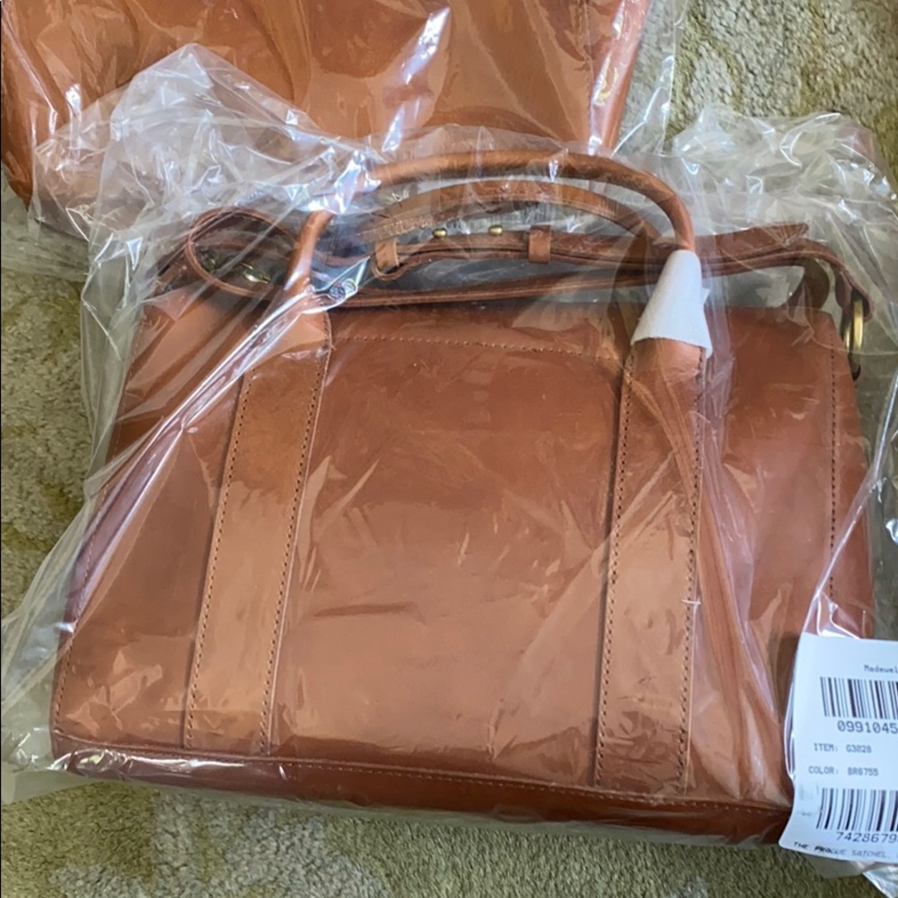 Madewell The Prague Satchel G3028 English saddle - Picture 3 of 5